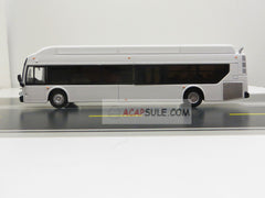 White (Blank Version) 1/64 Scale New Flyer Xcelsior XN40 Transit Bus Diecast Model
