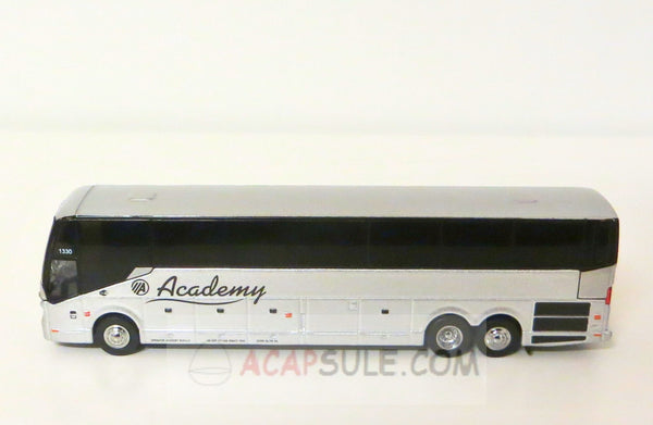 Academy Bus Lines Prevost H3-45 Coach Bus 1/87 Scale Diecast Model