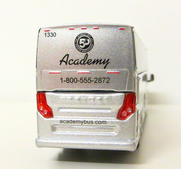 Academy Bus Lines Prevost H3-45 Coach Bus 1/87 Scale Diecast Model