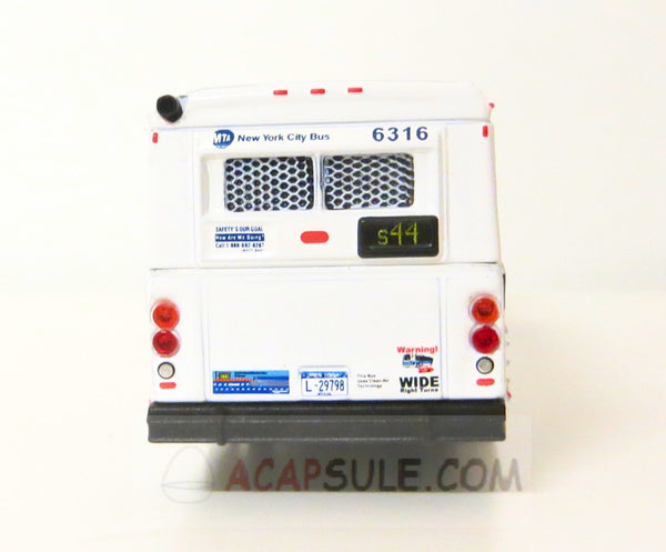 MTA New York City Route S44 St George Ferry 2006 Orion V Transit Bus 1/87 Scale Diecast Model