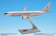 Flight Miniatures American Airlines Boeing 737-800 Astro Jet Livery N951AA 1/200 Scale Model with Stand