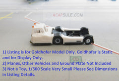 Herpa 572088 Airport Accessories Goldhofer AST-2 airplane tractor 1/200 Scale