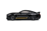 Solido 1/18 Scale 2023 Black and Gold Ford Shelby GT500-H Diecast Model
