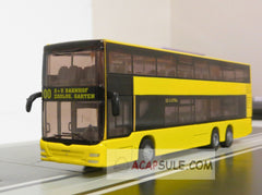 Siku 1/87 HO Scale Man Lion City DD Berlin Double Decker Diecast Bus Model