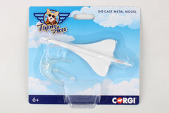 Corgi Flying Aces British Airways Concorde G-B0AB Diecast Model with Stand