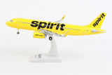 Hogan Spirit Airlines Airbus A320 1/200 Scale Model w Gears & Stand