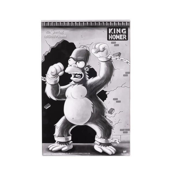 King Homer Premium Action Figure With Mini Marge From The Simpsons By Jakks Pacific