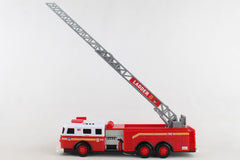 FDNY Ladder Fire Truck with Lights and Sound 13 Inches Long with Expandable Laddar