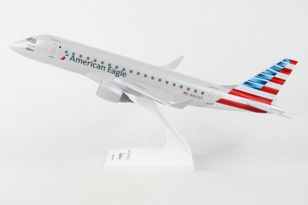 Skymarks SKR1132 American Eagle SkyWest Embraer E175 1/100 Scale Plane with Stand Registration N521SY