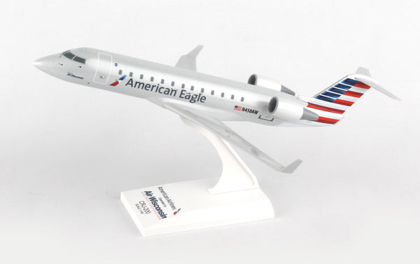 Skymarks American Eagle Air Wisconsin CRJ200 1/100 Scale with Stand N450AW