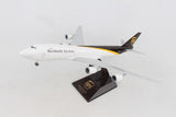 Skymarks Model UPS 747-8F 1/200 Scale Plane with Stand and Gears N606UP