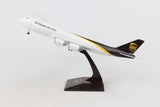 Skymarks Model UPS 747-8F 1/200 Scale Plane with Stand and Gears N606UP