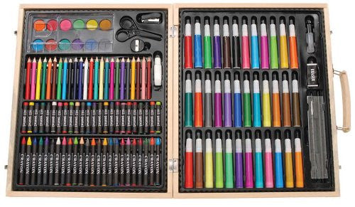 Arty Facts Premium Art Set in Wooden Case - 131 pieces – Acapsule Toys and  Gifts