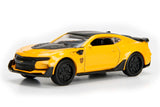 Transformers 1/64 Scale Bumblebee 2016 Chevy Camaro Diecast Car with Display by Jada