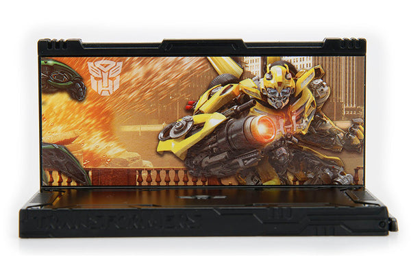 Transformers 1/64 Scale Bumblebee 2016 Chevy Camaro Diecast Car with Display by Jada