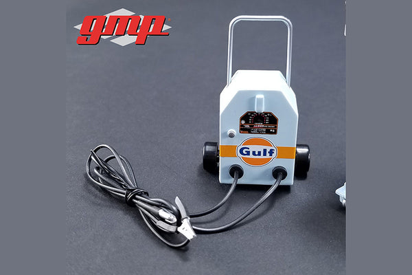 GMP 1/18 Scale Diecast Metal Gulf Garage Shop Tool Set