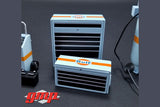 GMP 1/18 Scale Diecast Metal Gulf Garage Shop Tool Set