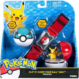 Pokemon Clip N Carry Poke Ball Belt with Pikachu