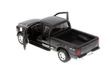 Black 1999 Ford F-350 Pick Up 1/24 Scale Diecast Model with Window Box
