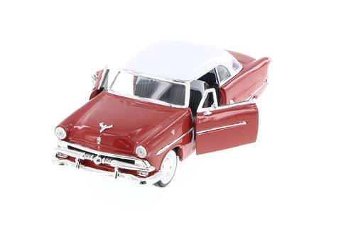 Red 1953 Ford Crestline Victoria 1/24 Scale Diecast Model with 