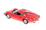Red Ferrari 246 GT 1/24 Scale Diecast Model by Burago