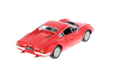 Red Ferrari 246 GT 1/24 Scale Diecast Model by Burago