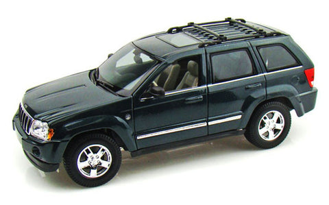 Maisto Green 2005 Jeep Grand Cherokee SUV 1/18 Scale Diecast Model