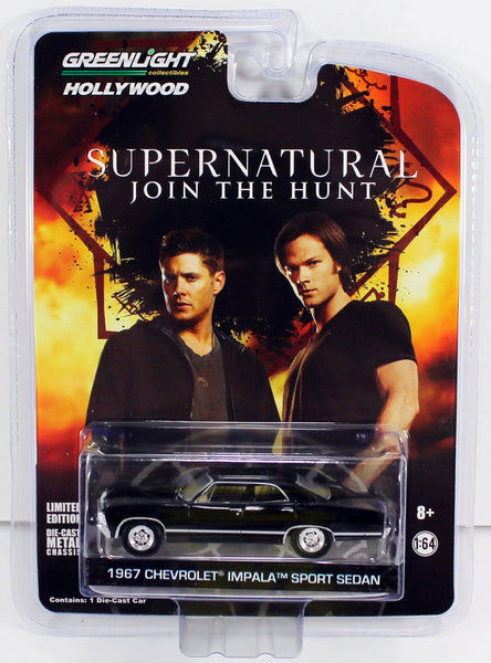 Greenlight 1967 Chevrolet Impala Sport Sedan from Supernatural 1/64 Scale Diecast