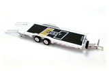 Greenlight Acme Hurst Performance 2018 Chevrolet Silverado 3500  and Camaro SS and Heavy Duty Car Hauler 1/64 Diecast Model