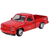 1/24 Scale 1992 Red Chevrolet 454 SS Pick Up Diecast Model
