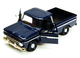 Blue 1966 Chevrolet C10 Fleetside Pick Up 1/24 Scale Diecast Model