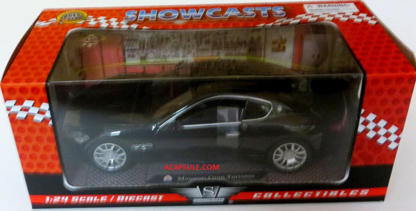 Black Maserati Gran Turismo 1/24 Scale Diecast Model