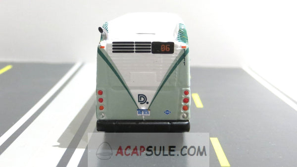 DDOT Detriot 1/87 Scale New Flyer Xcelsior XN40 Tranist Bus Diecast Model
