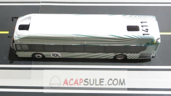 DDOT Detriot 1/87 Scale New Flyer Xcelsior XN40 Tranist Bus Diecast Model