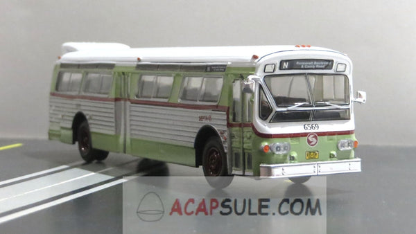 SEPTA Route N Roosevelt Blvd 1/87 Scale Flxible 53102 New Look Transit Bus Diecast Model