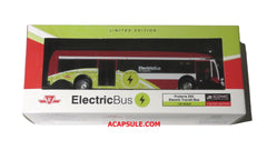 Toronto TTC 1/87 Scale Proterra ZX5 Electric Transit Bus Diecast Model