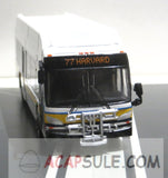 MBTA Boston #1442 Route 77 Harvard 1/87 Scale New Flyer Xcelsior Transit Bus Model