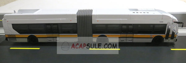 MBTA Boston #1269 Rte 39 1/87 Scale New Flyer Xcelsior XN60 Articulated Bus Diecast Model