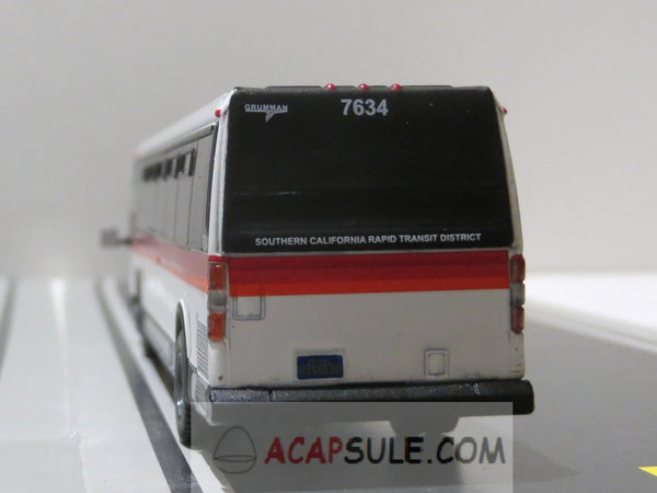 RTD Los Angeles Route 485 1980 Grumman 870 Transit Bus 1/87 Scale Diecast Model