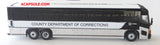 Department of Corrections - 1/87 Scale MCI D4505 Motorcoach Diecast Model