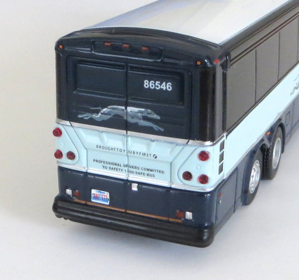Greyhound 86546 to Atlantic City - 1/87 Scale MCI D4505 Motorcoach Diecast Model