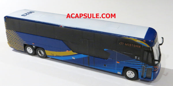 New York City MTA 1/87 Scale MCI D45 CRT LE Commuter Coach Model