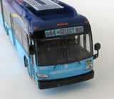 Q44 Select Bus NYC MTA 1/87 Scale New Flyer XD60 Articulated Transit Bus Model