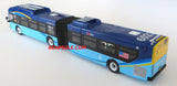 Q44 Select Bus NYC MTA 1/87 Scale New Flyer XD60 Articulated Transit Bus Model