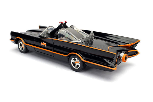 Classic TV Series Batmobile 1/24 Scale Diecast Model with Figures