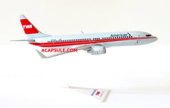Flight Miniatures American Airlines TWA Heritage Livery Boeing 737-800 1/200 Scale Model with Stand N915NN
