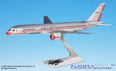 Flight Miniatures American Airlines Boeing 757-200 40th Ann Lightning Bolt Livery 1/200 Scale Model with Stand