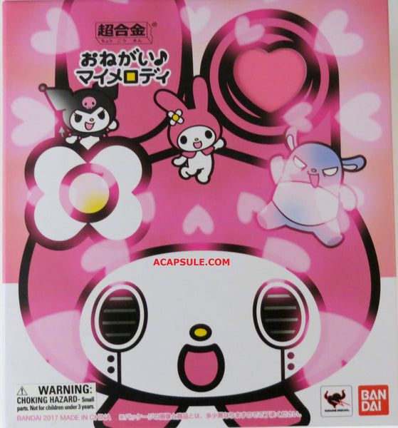 Bandai Soul of Chogokin Onegai My Melody Diecast Figure