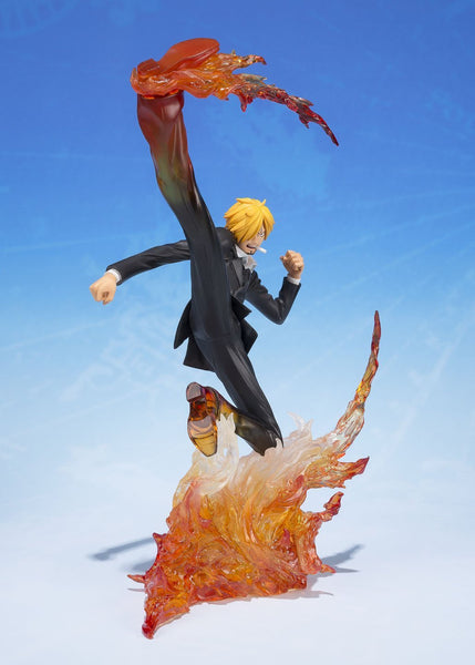 Bandai Tamashii Nations Figuarts Zero Sanji Diable Jambe Figure from One Piece
