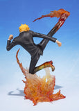 Bandai Tamashii Nations Figuarts Zero Sanji Diable Jambe Figure from One Piece